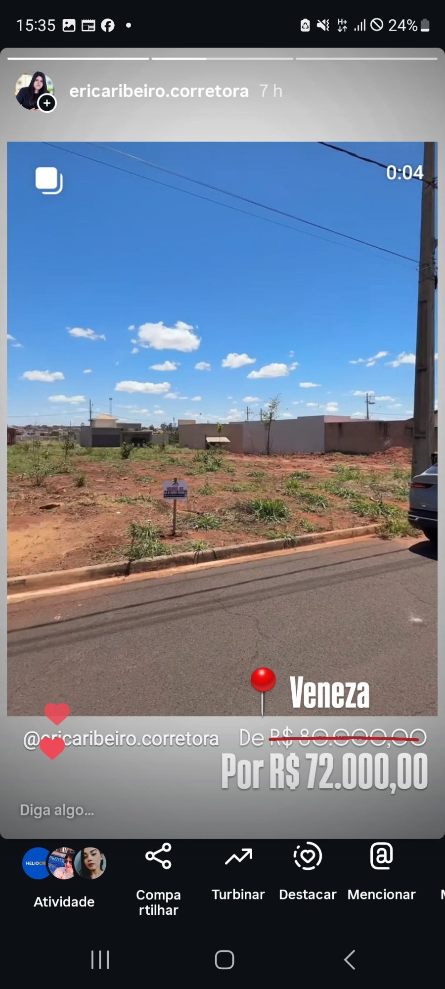 Terreno - Venda - Veneza - Iturama - MG